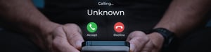 calling unknown accept or decline
