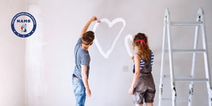 painting-hearts-on-a-bedroom-wall