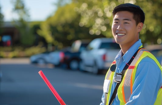 parking lot attendant