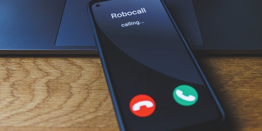 robocall calling on phone