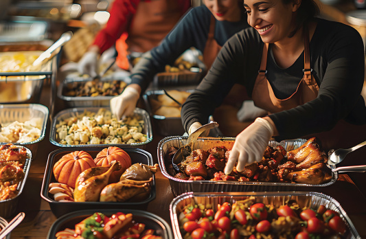 feeding the homeless