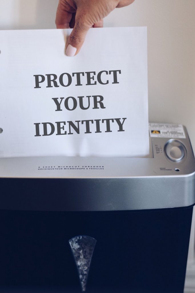 protect your identity paper shredder